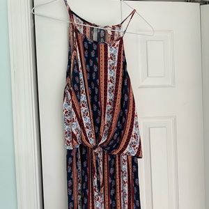 Printed Romper